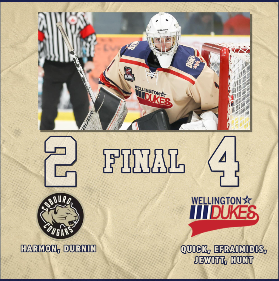 Dukes Strike For Fourth Win In A Row Wellington Dukes   Dukes Cougars Jan21 